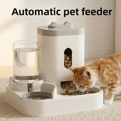Automatic Pet Food and Water Dispenser