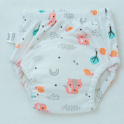 Washable Cotton Training Diaper Pants