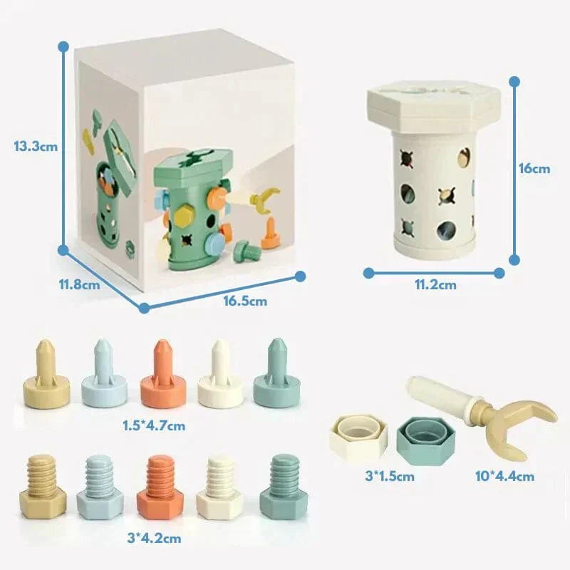 Upzira Technical Cylinder - Screw and Unscrew