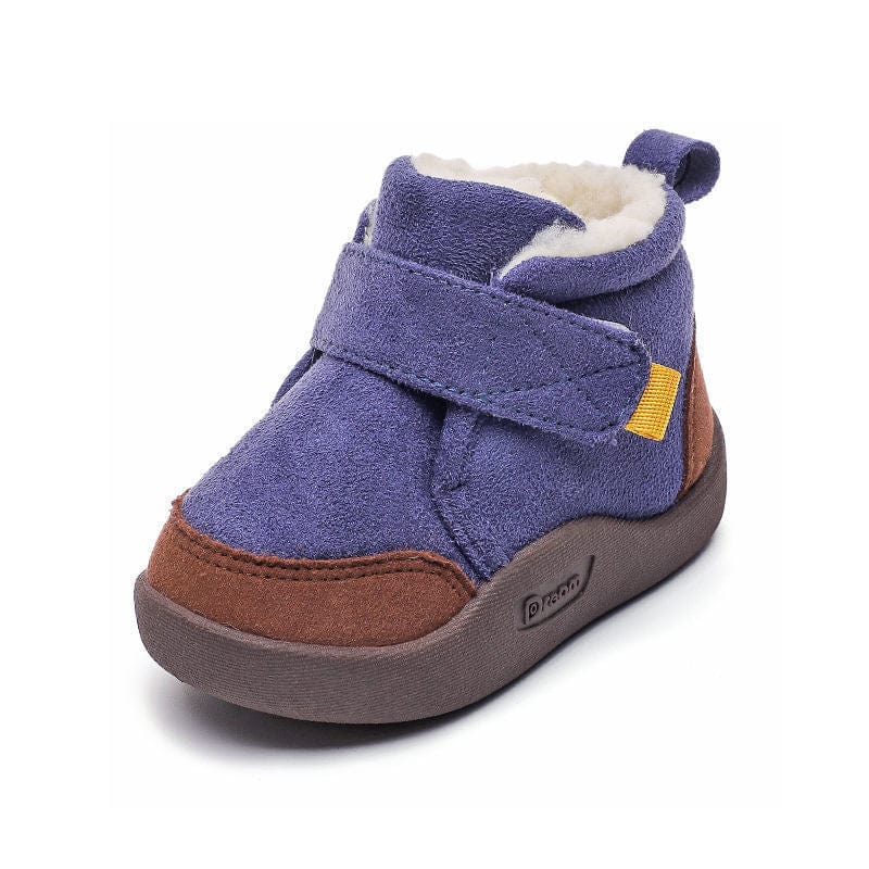 Infant Winter Boots – Plush and Soft Sole Baby Snow Shoes