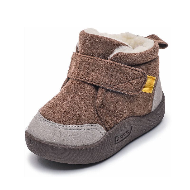 Infant Winter Boots – Plush and Soft Sole Baby Snow Shoes