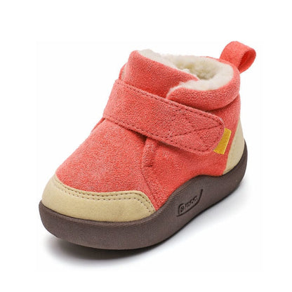 Infant Winter Boots – Plush and Soft Sole Baby Snow Shoes