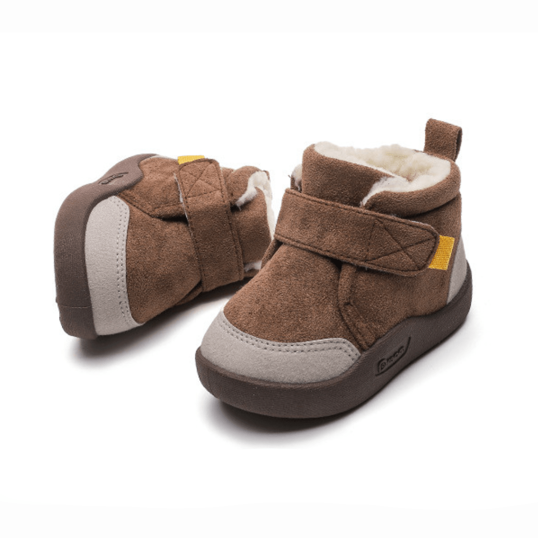 Infant Winter Boots – Plush and Soft Sole Baby Snow Shoes